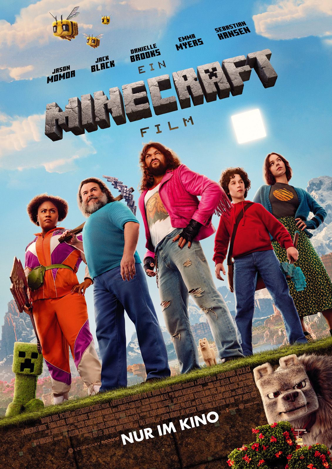 Ein Minecraft Film Poster