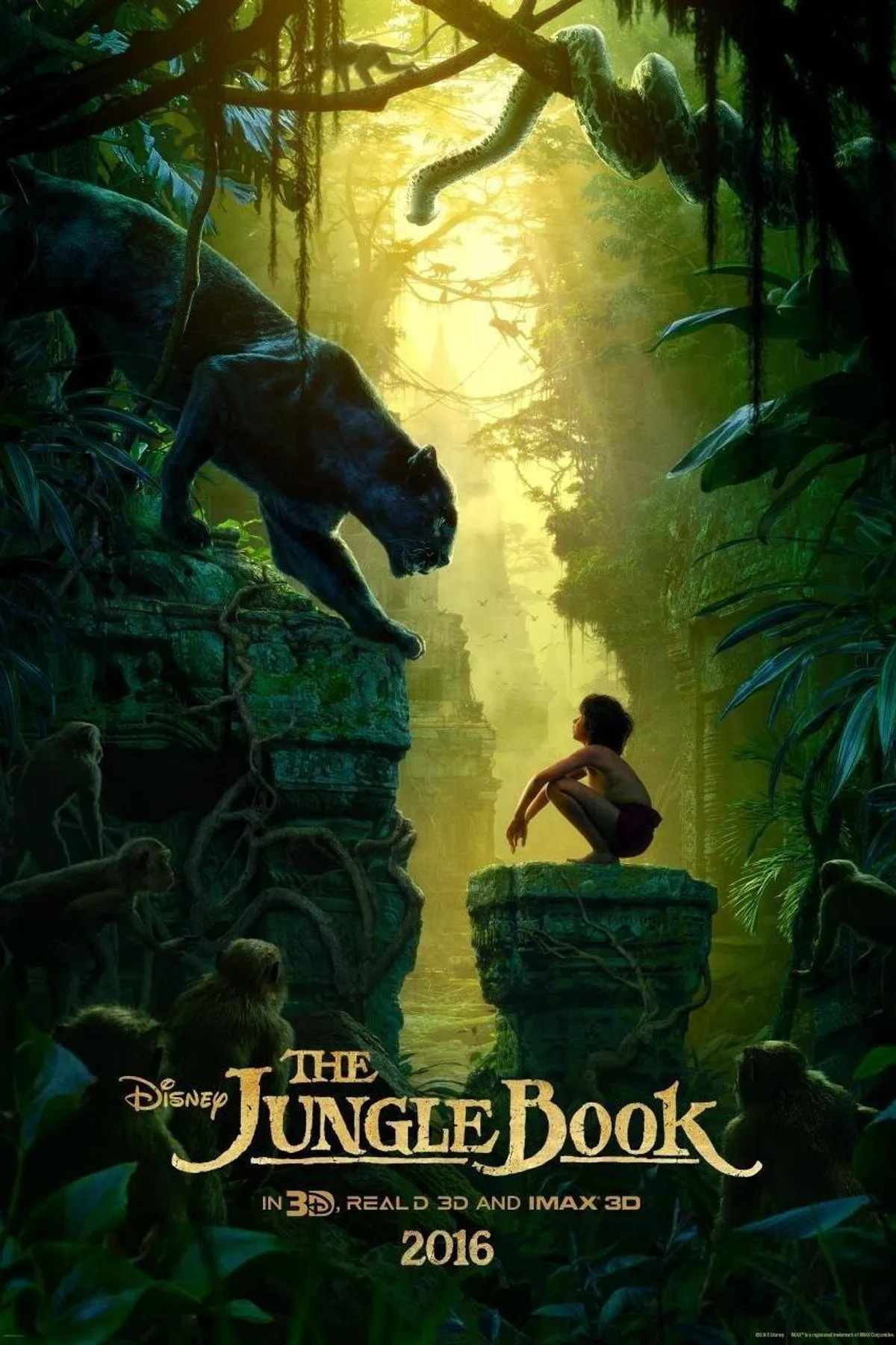 Jungle Book 2016 Poster