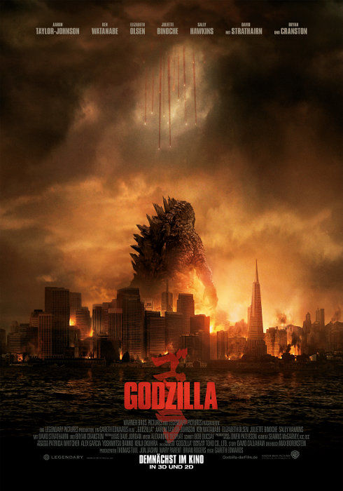 Godzilla 2014 Poster