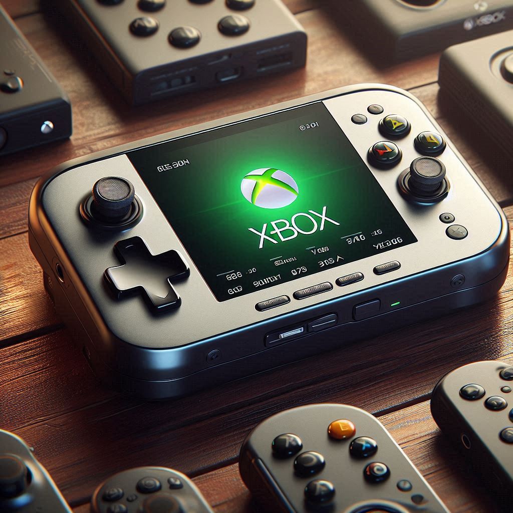 Xbox Handheld Mockup