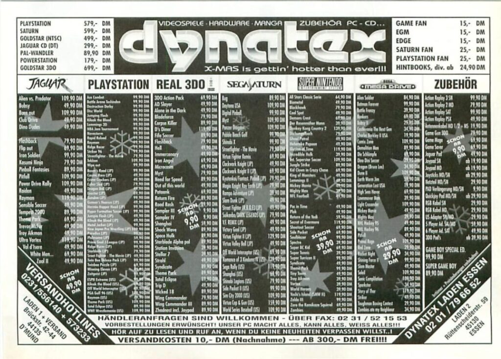 Dynatex_Werbung_Maniac_1996_01-1024x735 Als Gaming noch ein Ort war