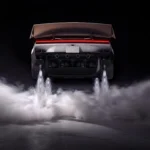 Tesla Roadstar in the air